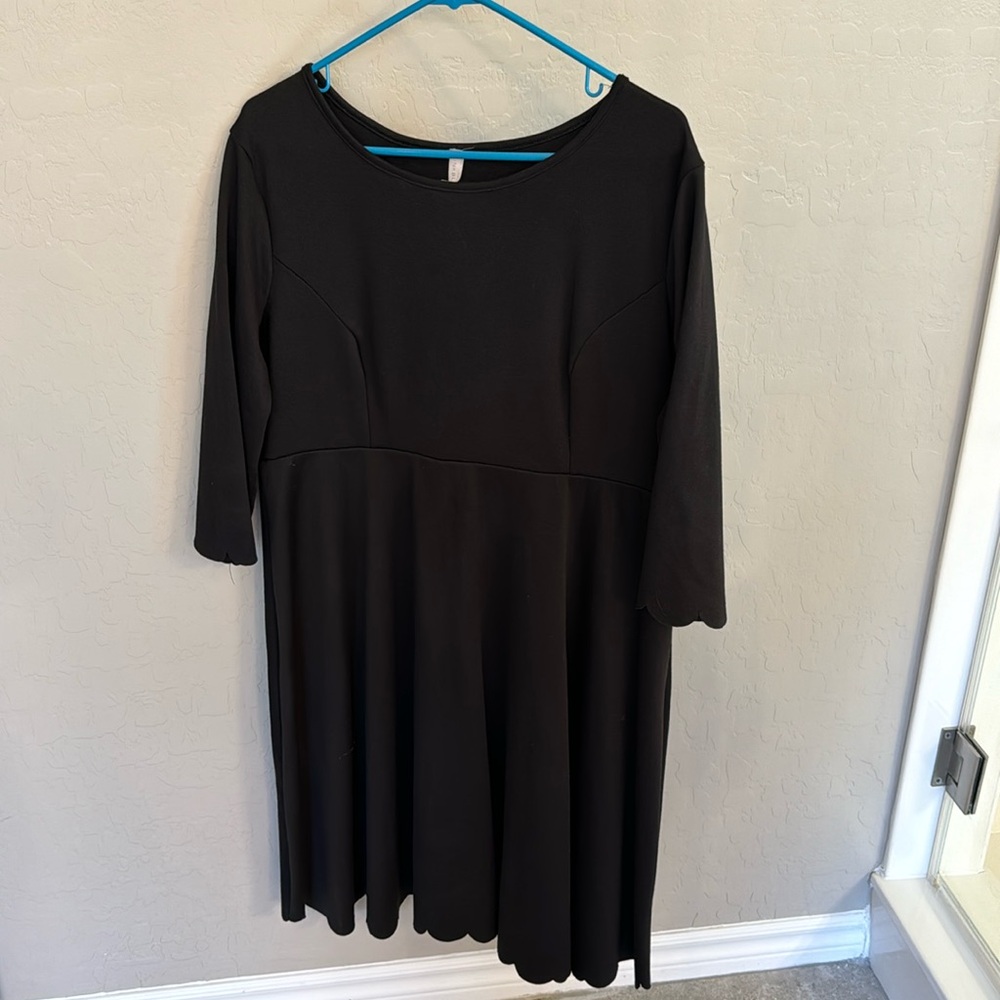 PinkBlush black dress Maternity XL
